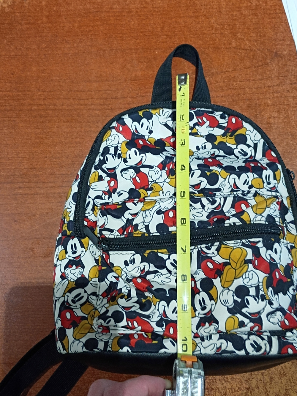 Bioworld Disney Mickey Mouse Branded Mini Backpack - Picture 5 of 12